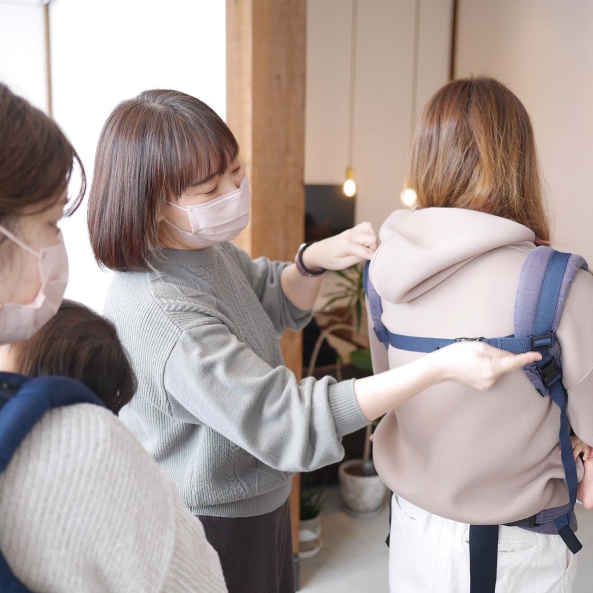 ママタメスクール開催(抱っこ紐)