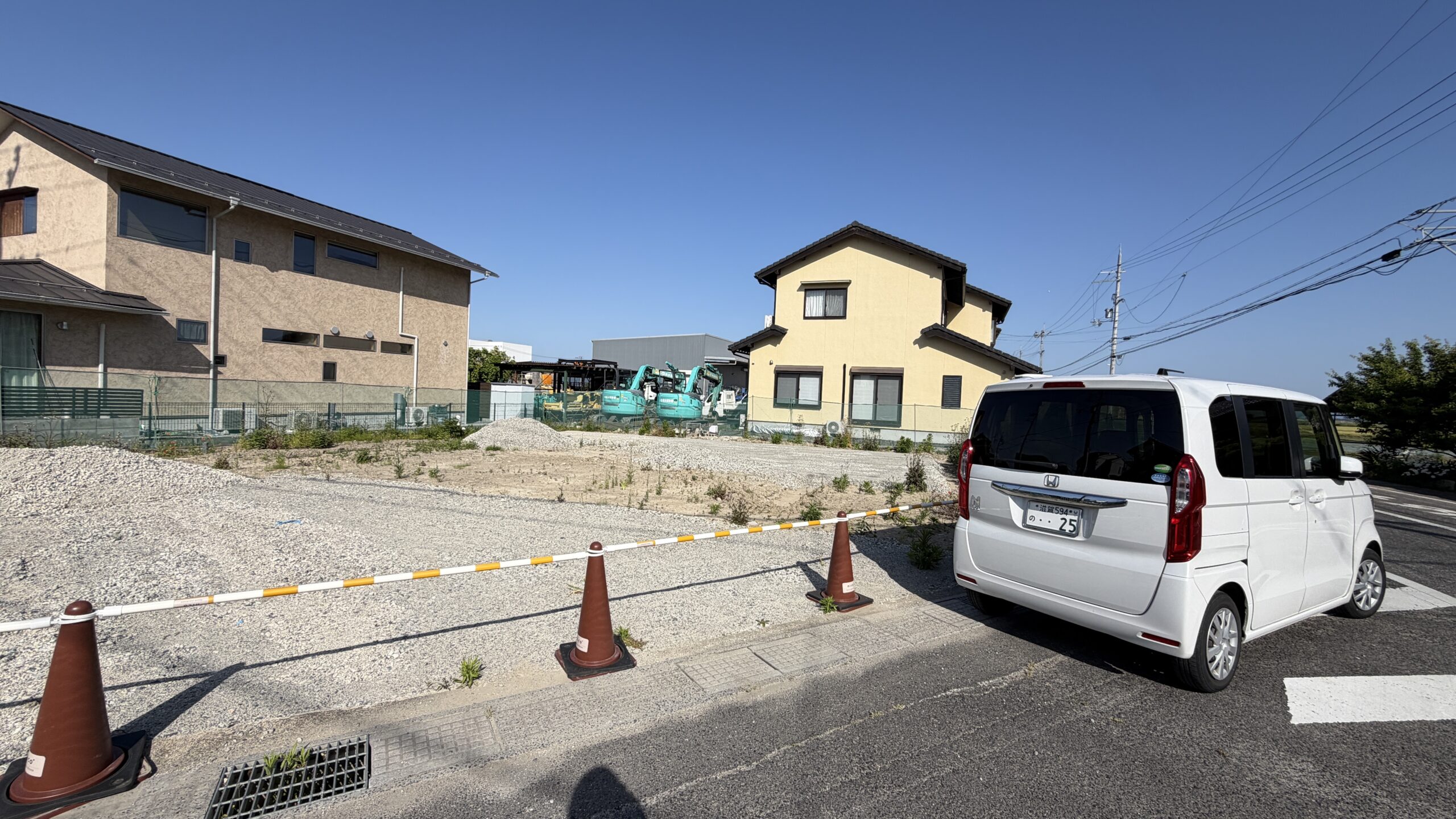 東近江市で基礎工事始まりました